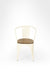 Tolix Chairs With Armrest And Side Table Set