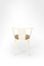 Tolix Chairs With Armrest And Side Table Set