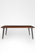 Tolix Dining Table - L: 81’’ B: 38’’ H: 30’’ / Walnut / Acacia Wood & Mild Steel - Furniture