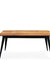 Tolix Dining Table Large - Natural / Mango Wood and MS / L:160 x D:80 x H:76 in cm - Indoor Furniture