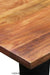 Tolix Dining Table Large - Natural / Mango Wood and MS / L:160 x D:80 x H:76 in cm - Indoor Furniture