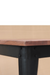 Tolix Dining Table - Walnut / Wood and MS / L:76 x D:76 x H:74 in cm - Indoor Furniture