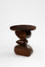 Totem Side Table - Walnut / Mango wood / Dia: 20’’ H: 22’’ - Indoor Furniture