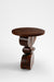 Totem Side Table - Walnut / Mango wood / Dia: 20’’ H: 22’’ - Indoor Furniture