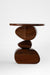 Totem Side Table - Walnut / Mango wood / Dia: 20’’ H: 22’’ - Indoor Furniture