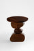 Totem Side Table - Walnut / Mango wood / Dia: 20’’ H: 22’’ - Indoor Furniture