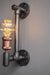TPF21 Silver Industrial Pipe Wall Sconce