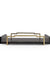 Tread Tray - Large - Brown / Stainless steel and wood - Decor