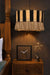 Tuli Rafia Pendant Lamp - Natural / Rafia and iron / D: 18’’ H: 15’’ - Lighting