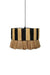 Tuli Rafia Pendant Lamp - Natural / Rafia and iron / D: 18’’ H: 15’’ - Lighting
