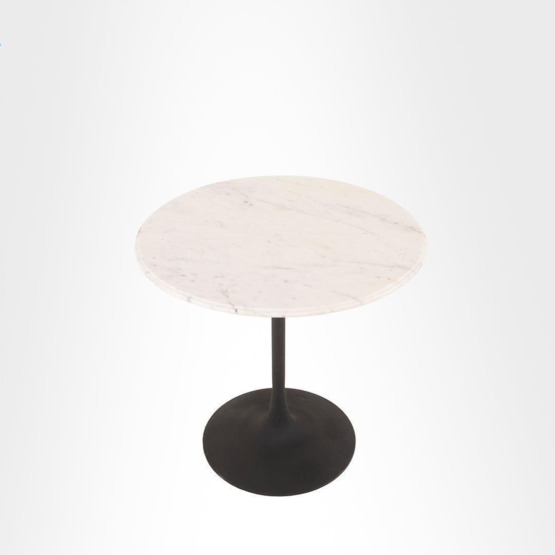 Tulip Cast Iron And Marble Table