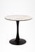 Tulip Metal Table with Tolix Chairs with Arms - Outdoor Furniture