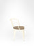 Tulip Metal Table with Tolix Chairs with Arms - Outdoor Furniture