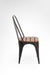 Tulip Metal Table with Tolix Chairs with Arms - Outdoor Furniture