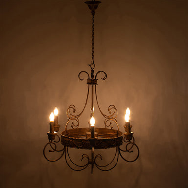 Tuscany Chandelier - Bronze / Iron / 32’’Wx 32’’H - Lighting