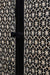 Twilight Storage Cabinet - Black / Frame: Plywood; Legs: Teak wood; Shutters: Teakwood and glass lined / L: 38’’ W: