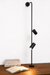 Twin Focus Study Light - Black / 6 inches, Width - 15 inches, Height: 55 inches / MS - Lighting