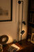 Twin Focus Study Light - Black / 6 inches, Width - 15 inches, Height: 55 inches / MS - Lighting