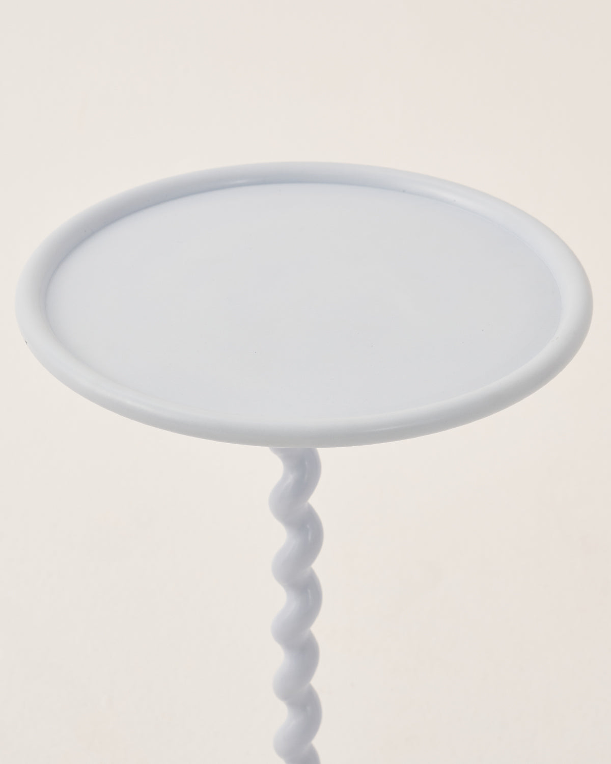 Twirl - Ice Blue / Cast Aluminium / 41L X 41W X 64H In Cms - Indoor Furniture