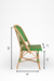U Popsicle Cane Chair - Outdoor Furniture