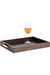 Ublong Tray - Brown / Stainless steel and wood - Decor