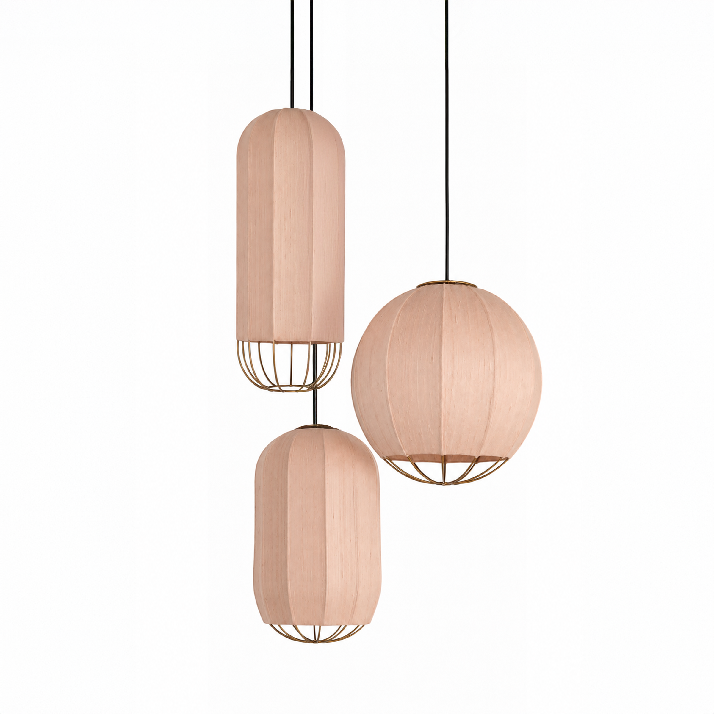 Seri Cluster of 3 Pendant Lamps