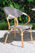 V Popsicle Aluminium Chair With Armrest - Outdoor Furniture
