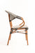 V Popsicle Aluminium Chair With Armrest - Outdoor Furniture