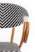 V Popsicle Aluminium Chair With Armrest - Outdoor Furniture