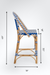 V Popsicle Cane Bar Chair