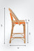 V Popsicle Cane Bar Chair