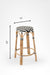 V Popsicle Cane Bar Stool