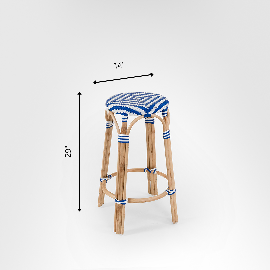 V Popsicle Cane Bar Stool