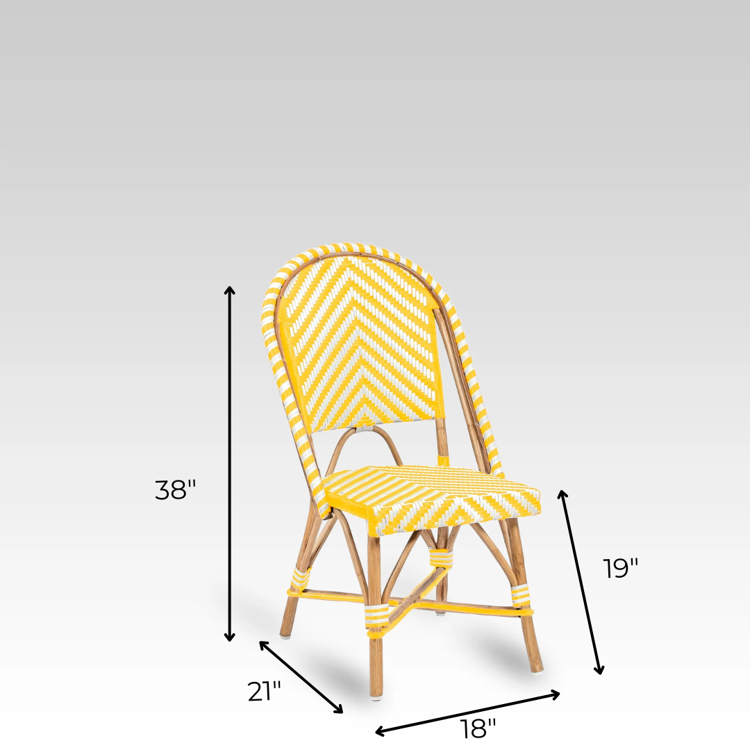 V Popsicle Cane Chair - Outdoor Furniture