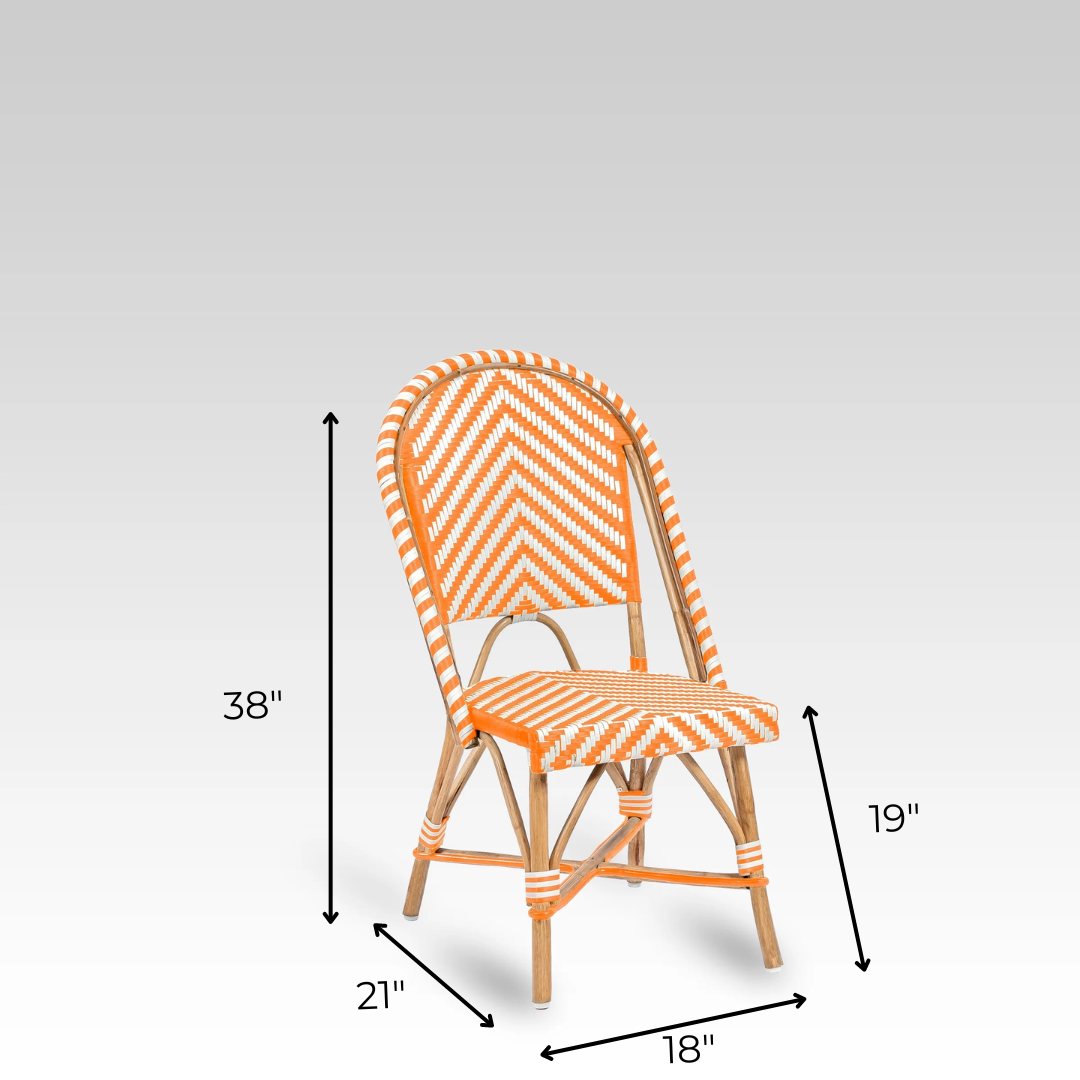 V Popsicle Cane Chair - Outdoor Furniture
