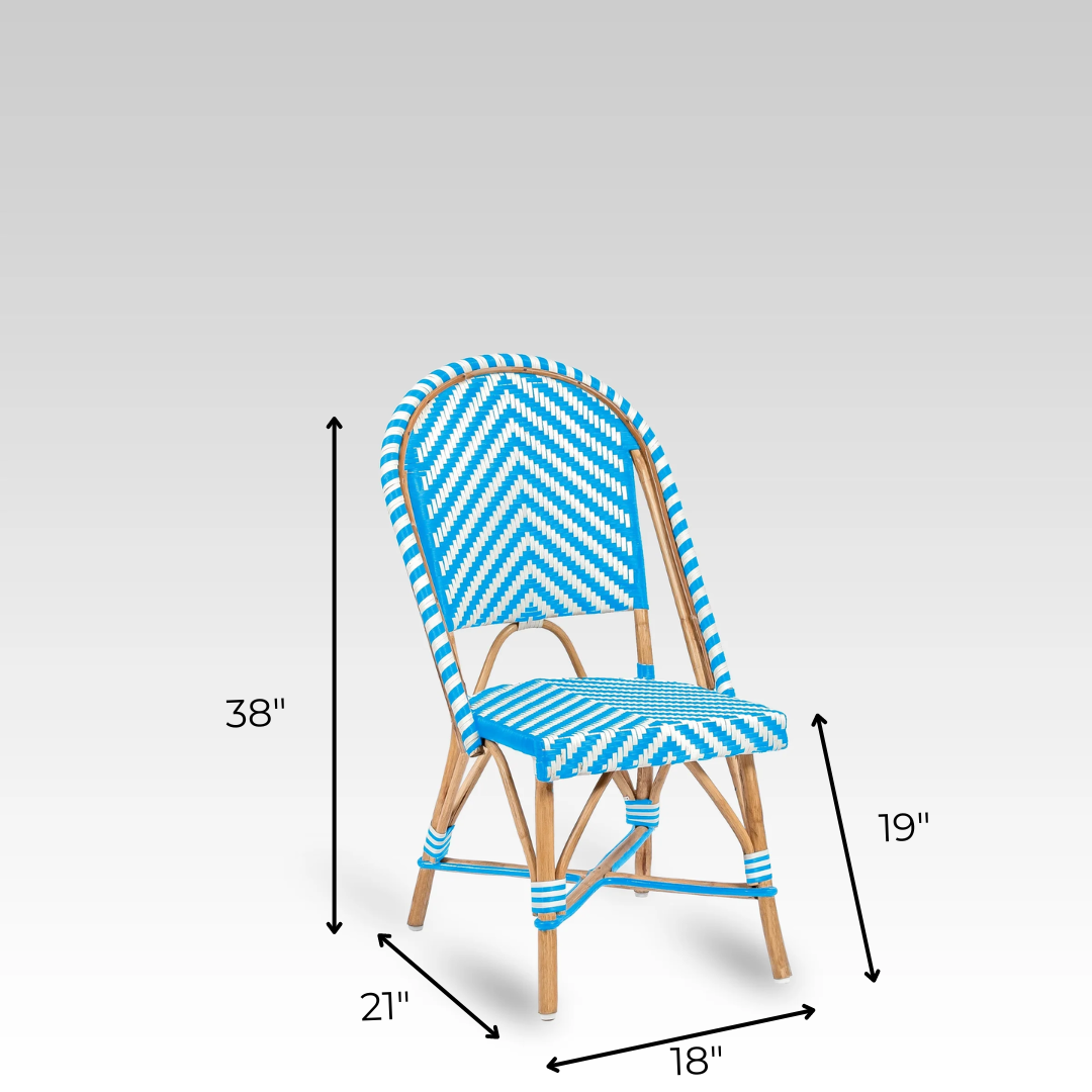 V Popsicle Cane Chair - Outdoor Furniture