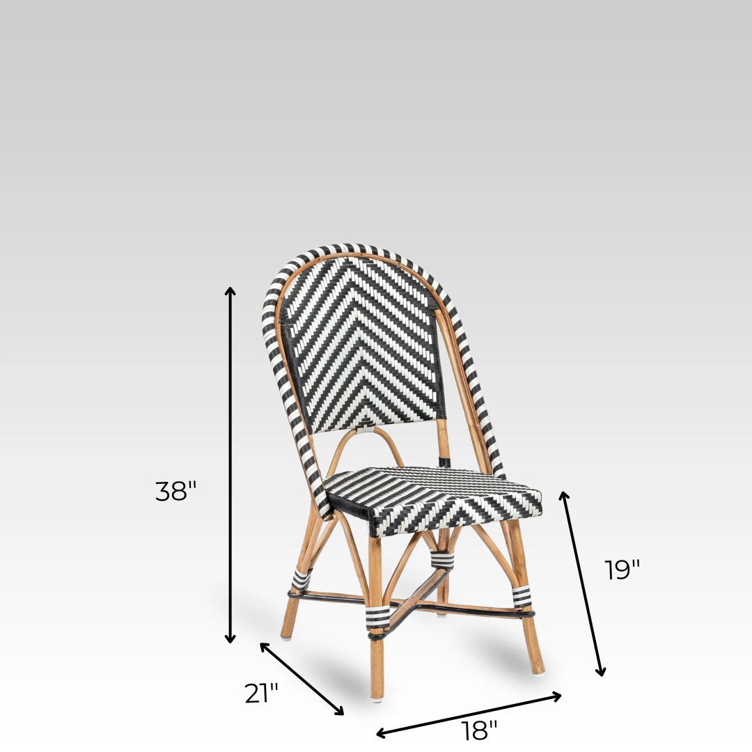 V Popsicle Cane Chair - Outdoor Furniture