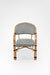 V Popsicle Cane Chair With Armrest