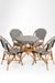V Popsicle Cane Table And Chairs Set