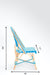 V Popsicle Cane Table And Chairs Set