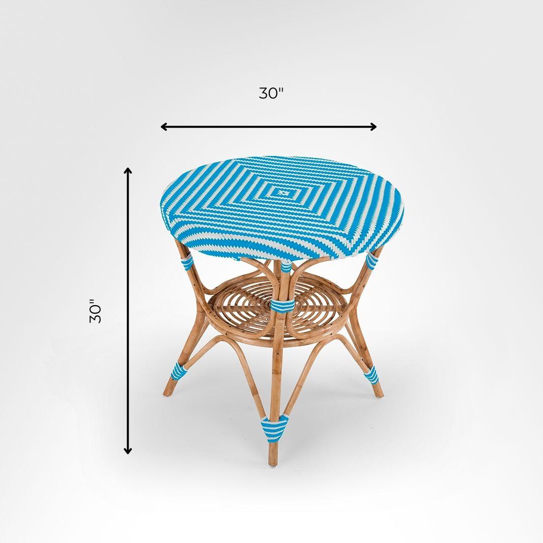 V Popsicle Cane Table And Chairs Set