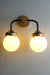 wall light twin lamp