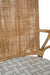 Varo Bamboo High Back Chair - Natural / Upholstery: Cotton polyester; Bamboo, cane / L: 25’’ W: 29’’ H: 44’’; Seat