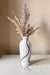 Vase - White / Alabaster Stone and Red stone / Height: 250 mm - Decor