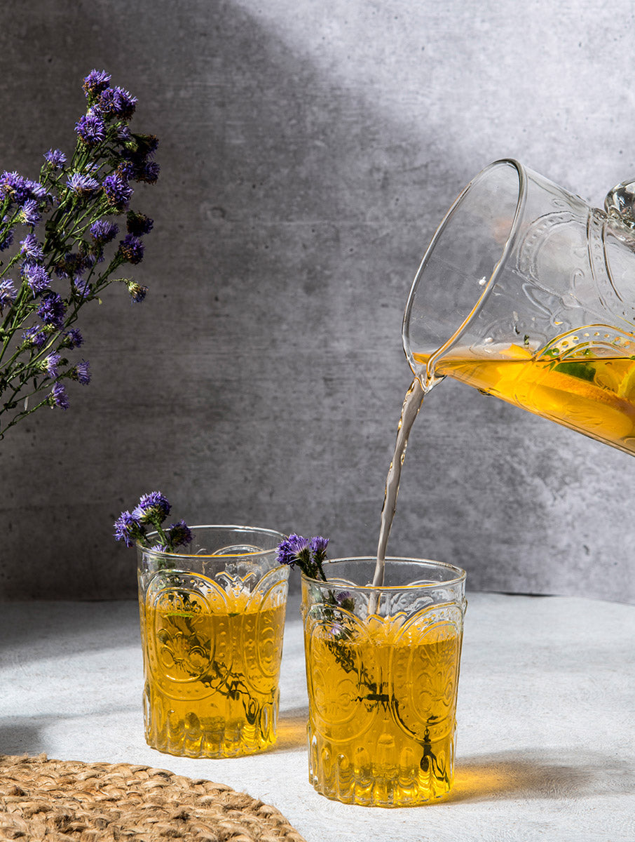 Verdure Pitcher & Glass Set - Decor