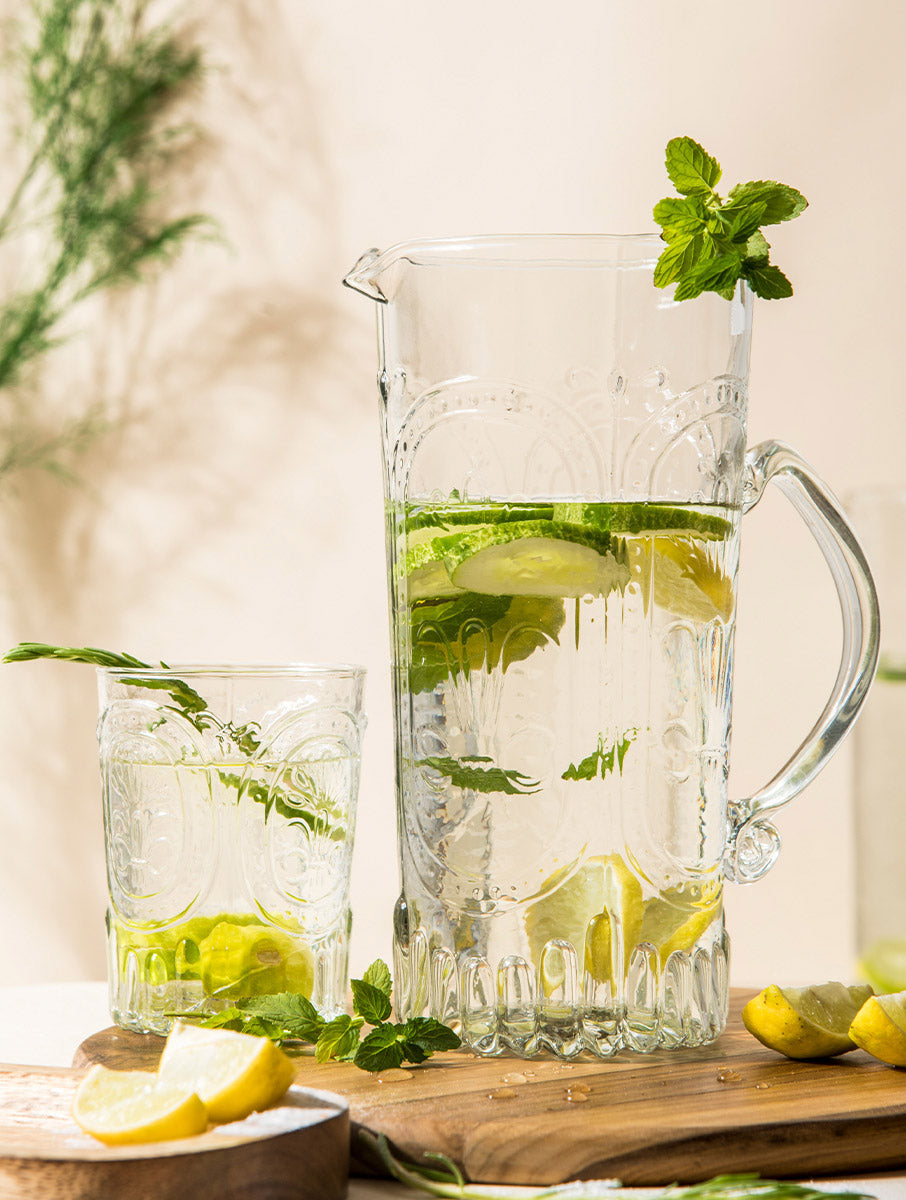 Verdure Pitcher & Glass Set - Decor
