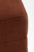 Vero Sectional Sofa - W: 84 ’ D: 109’’ H: 33’’ SH: 17’’ / Brown / Acacia Wood & Upholstered Fabric - Indoor Furniture