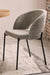 Vika Dining Chair - Mild Steel and Upholstery / CM: - L:- 50 x W:- 58 x H:- 82 - Indoor Furniture