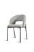 Vika Dining Chair - Mild Steel and Upholstery / CM: - L:- 50 x W:- 58 x H:- 82 - Indoor Furniture