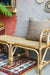 Vintage Bamboo Bench - Natural / Bamboo and cane / L: 42.5’’ W: 17.5’’ H: 24’’; Seat Height: 15’’ - Furniture